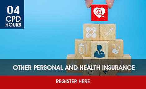 Other Personal and Health Insurance

<br><br>(Online Learning via SCI ONLINE Global Classroom.)  