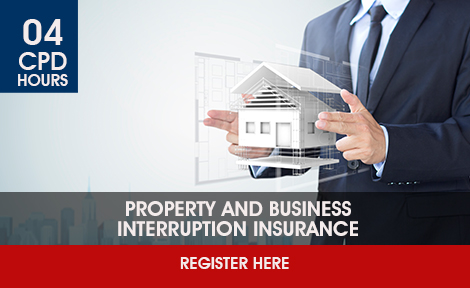 Property and Business Interruption

<br><br>(Online Learning via SCI ONLINE Global Classroom.) 