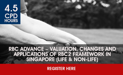 RBC Advance - Valuation, Changes and Applications of RBC2 Framework in Singapore (Life and Non-Life) (P200715CKP)

<br><br>(Online Learning via SCI ONLINE Global Classroom.) 