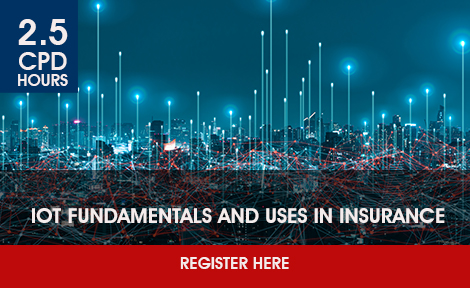 IoT Fundamentals and Uses in Insurance (P200715PKS)

<br><br>(Online Learning via SCI ONLINE Global Classroom.) 