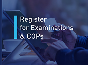 Register for Regulatory Examinations & COPs